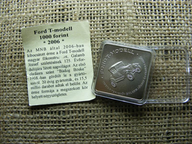 1000 forintos érme, 2006, BU