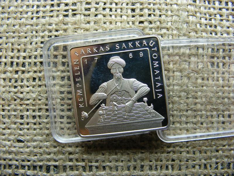 500 forintos érme, 2002, sakk, ritka