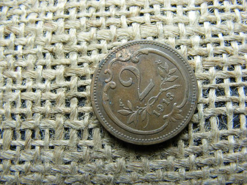 2 Heller, 1913, Korona-pénzrendszer