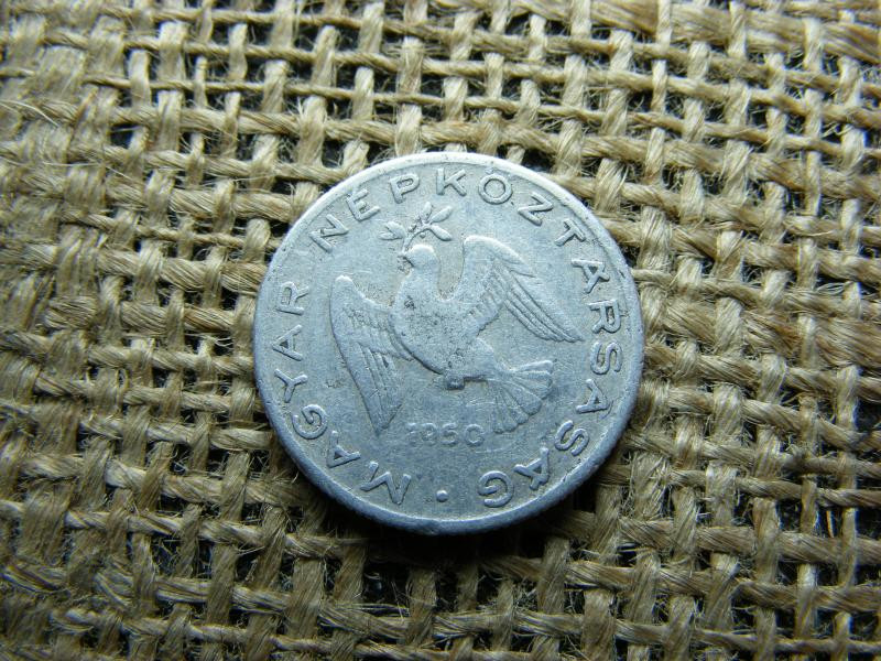 10 Fillér, 1950, MNK, Alumínium