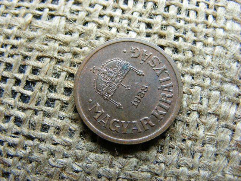 2 fillér, 1938, Magyarország