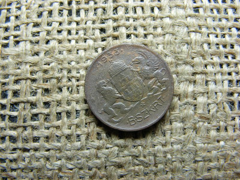 BSZKRT 1933 kis szakaszjegy, pengő