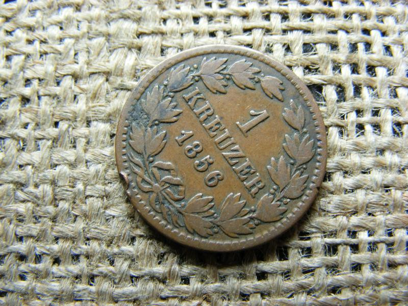 1 Krajcár, 1856, Habsburg