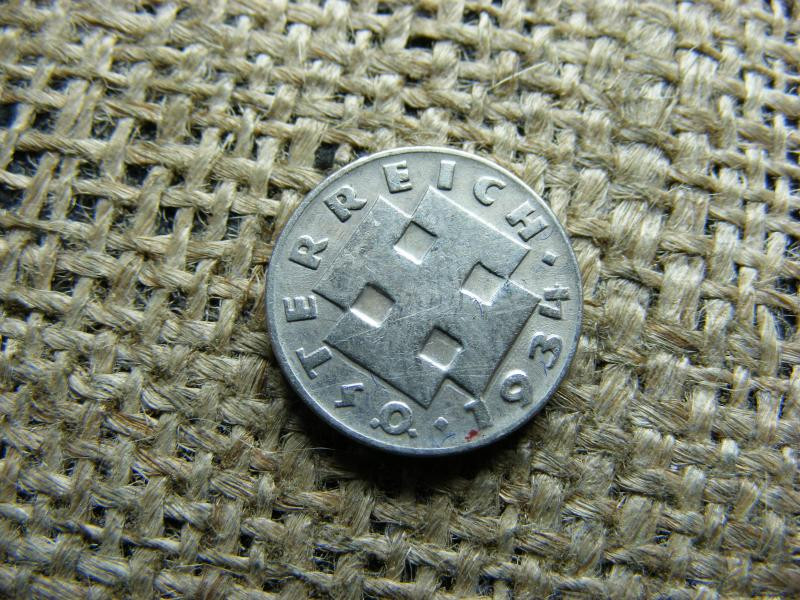 5 Groschen, 1934, Ausztria