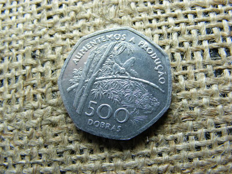 500 dobras érme, 1997, FAO
