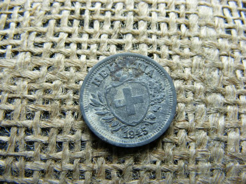 Svájc 1 rappen, 1945