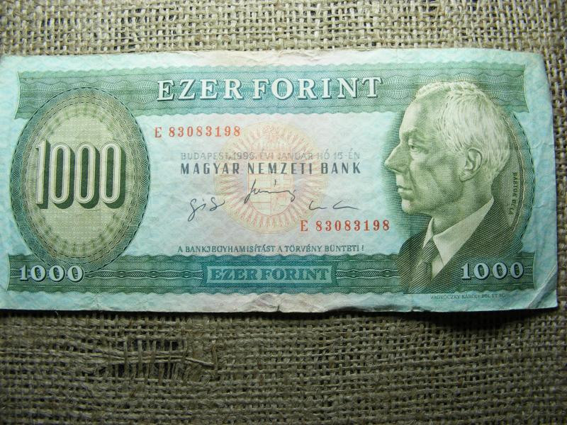 1000 forintos bankjegy, 1996, E sorozat