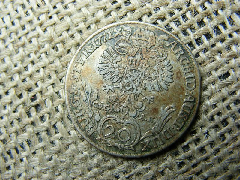Mária Terézia 20 krajcár, 1771, C.V.G. A.K.