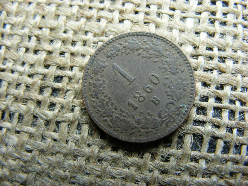 1 krajcár, 1860, B