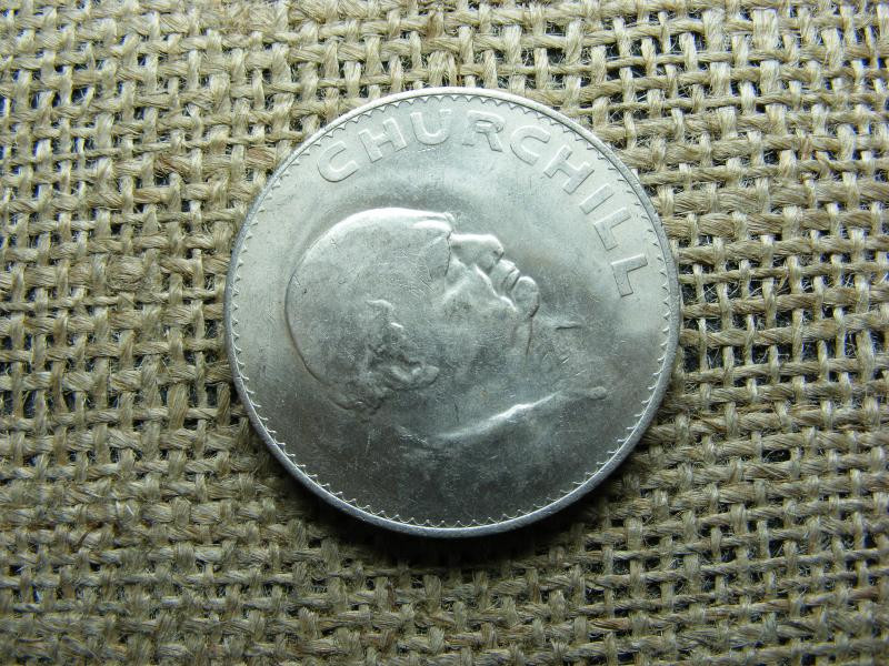 25 pence 1965, Churchill