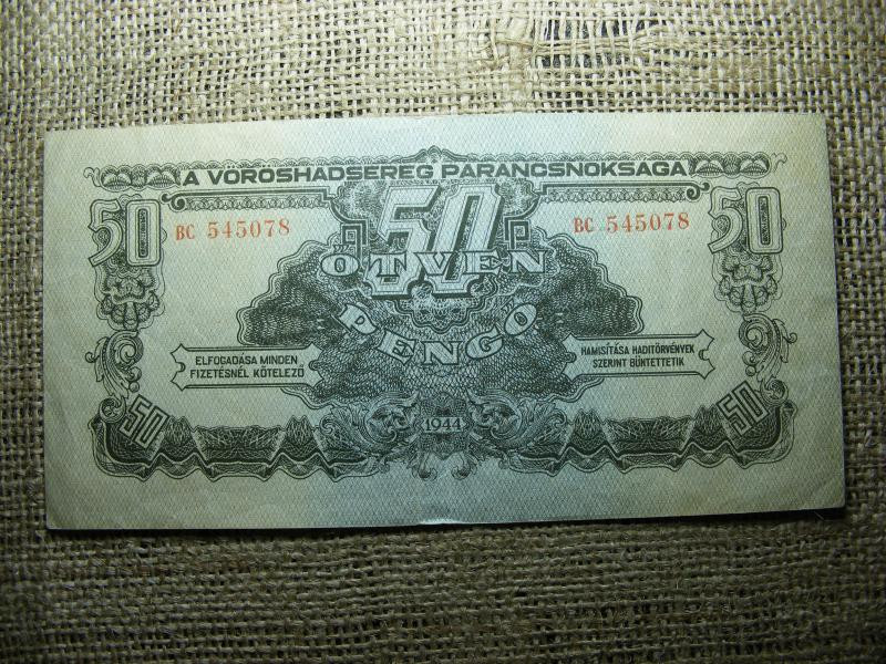50 pengő, 1944, VH
