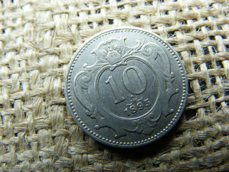10 Heller, 1895, Korona-korszak