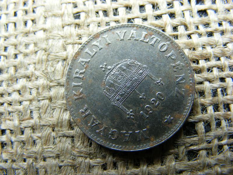 20 fillér, 1920, korona pénzrendszer