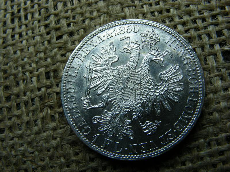 Ferenc József, 1860, ezüst 1 forint
