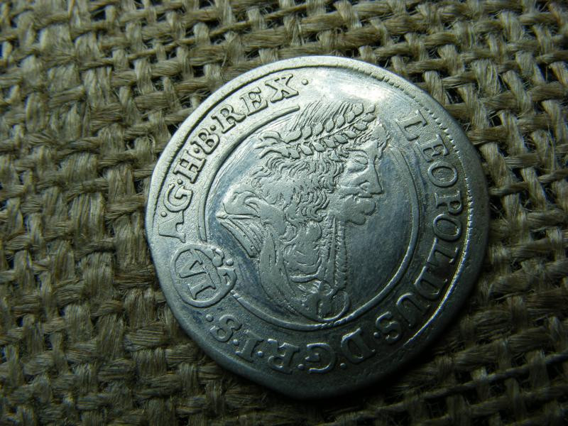 Lipót ezüst 6 krajcár, 1682 KB, IV