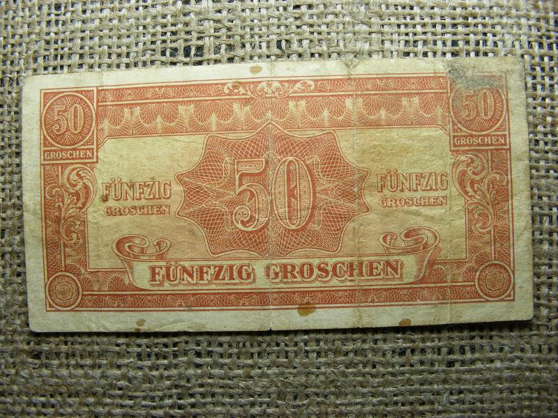 50 Groschen, 1944, Osztrák Papírpénz