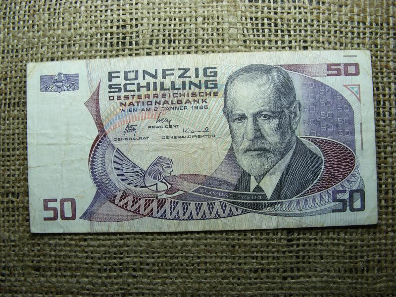 50 schilling bankjegy, 1986, Ausztria