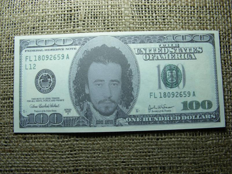 Színházi kellékpénz, 100 dollár