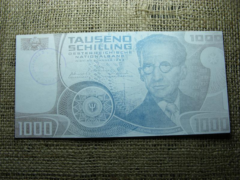 Színházi kellékpénz, 1000 schilling, 1983