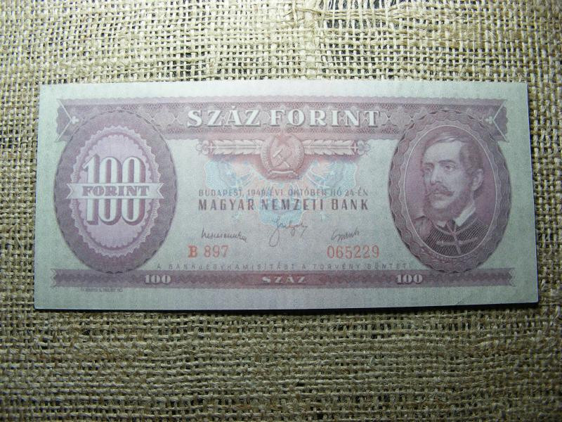 Színházi kellékpénz, 1949, 100 forint