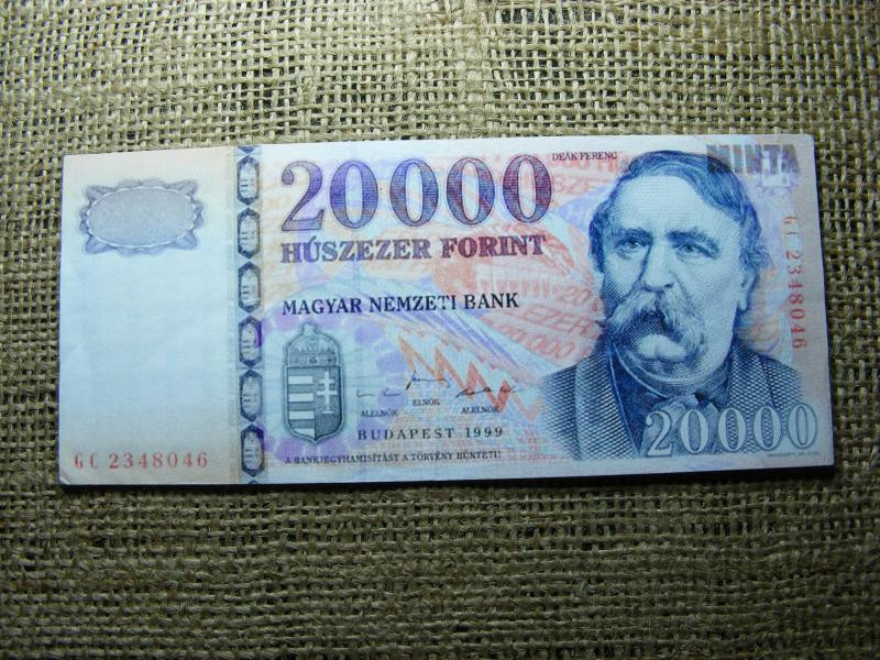 Színházi kellékpénz, 20000 forint, 1999