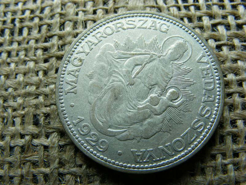 Ezüst 2 pengő, 1929