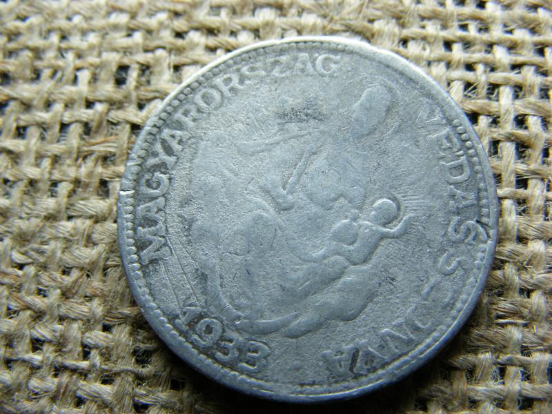 2 pengő 1933 , Korabeli hamis 