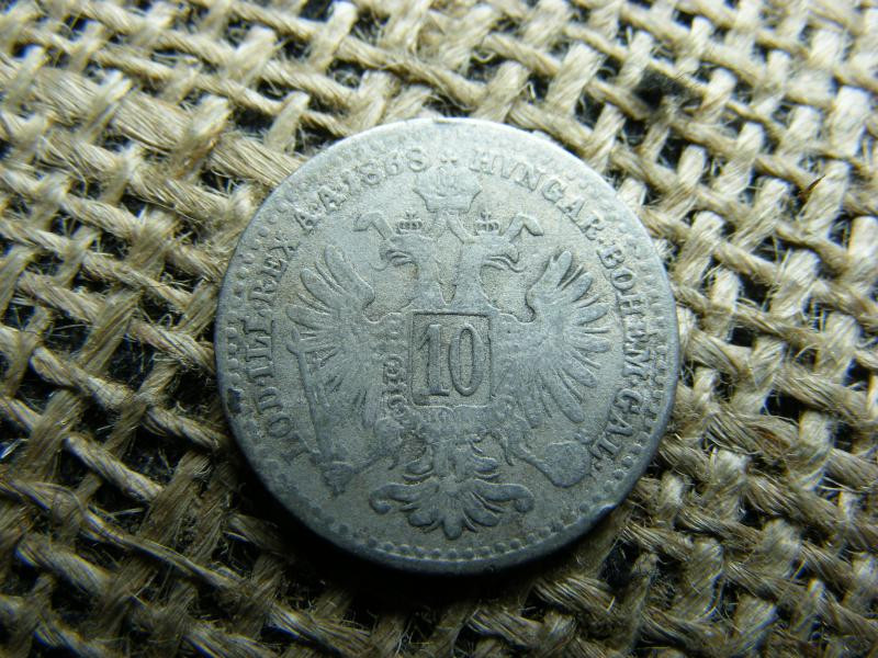 Ezüst 10 krajcár, 1868, Ferenc József