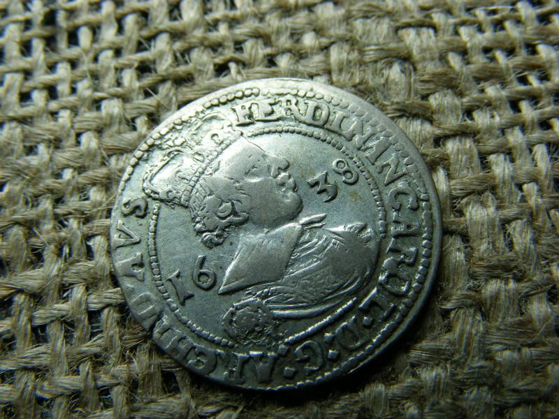 Ezüst 3 krajcár, 1638, Habsburg