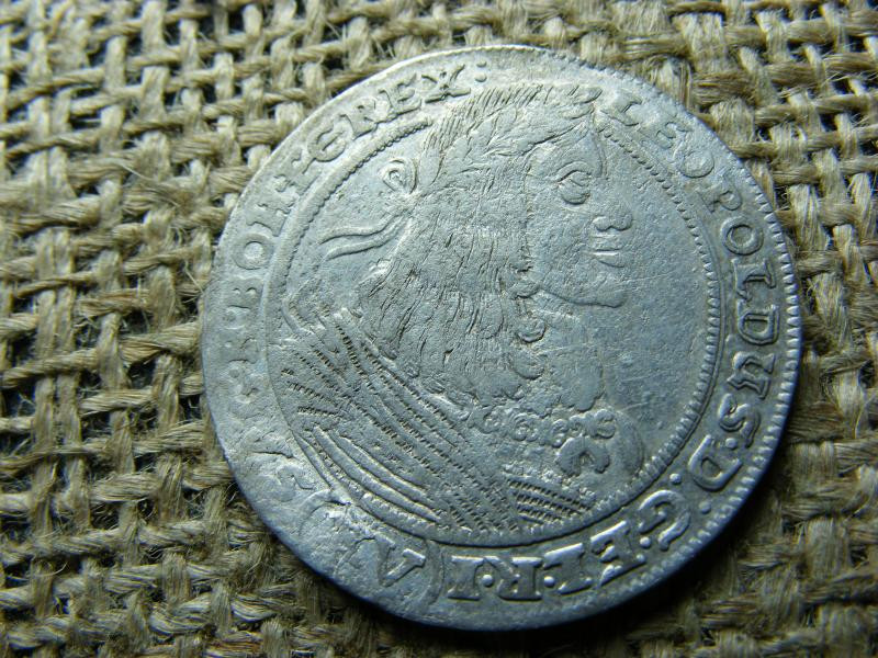Lipót XV. ezüst 15 krajcár, 1661, Szilézia, GH