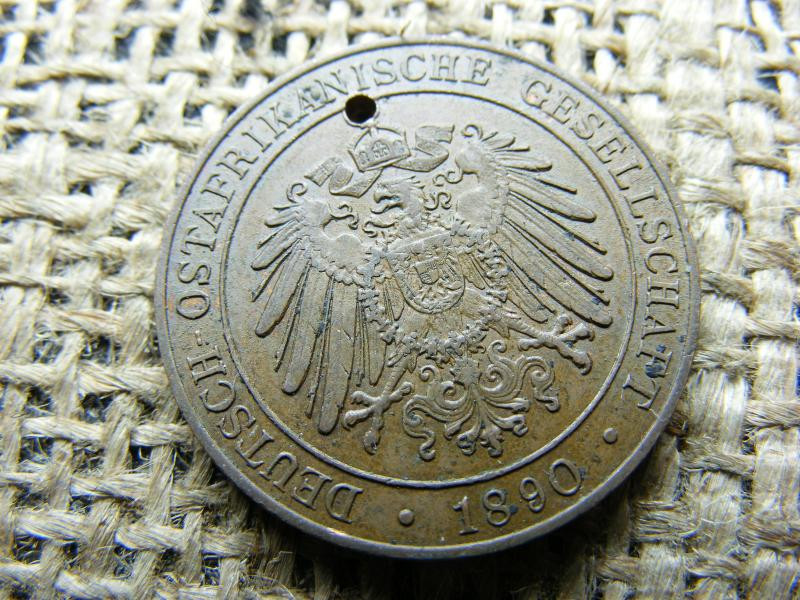 Német Kelet-Afrika 1 Pesa, 1890