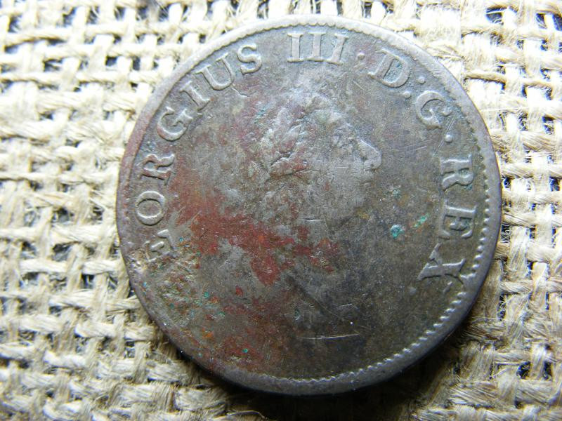 1/2 Penny, 1805, Nagy-Britannia