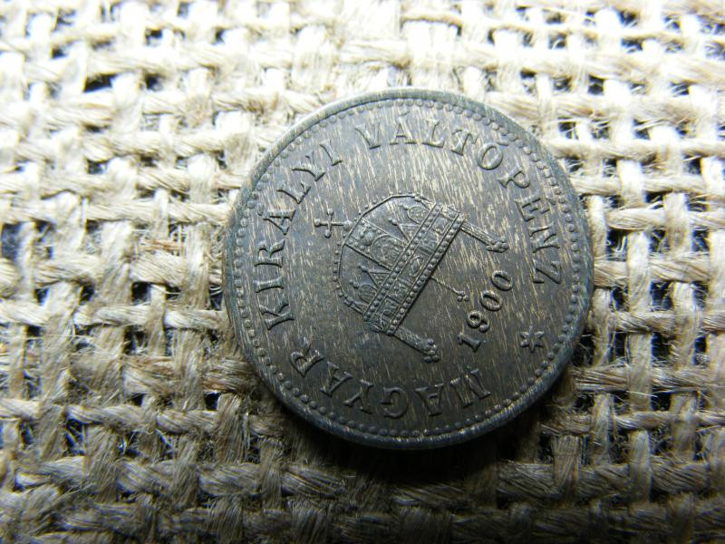 1 fillér, 1900, korona pénzrendszer