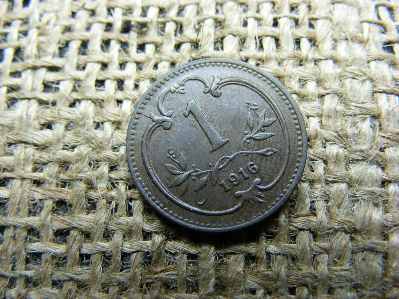 1 Heller, 1916, Korona-pénzrendszer