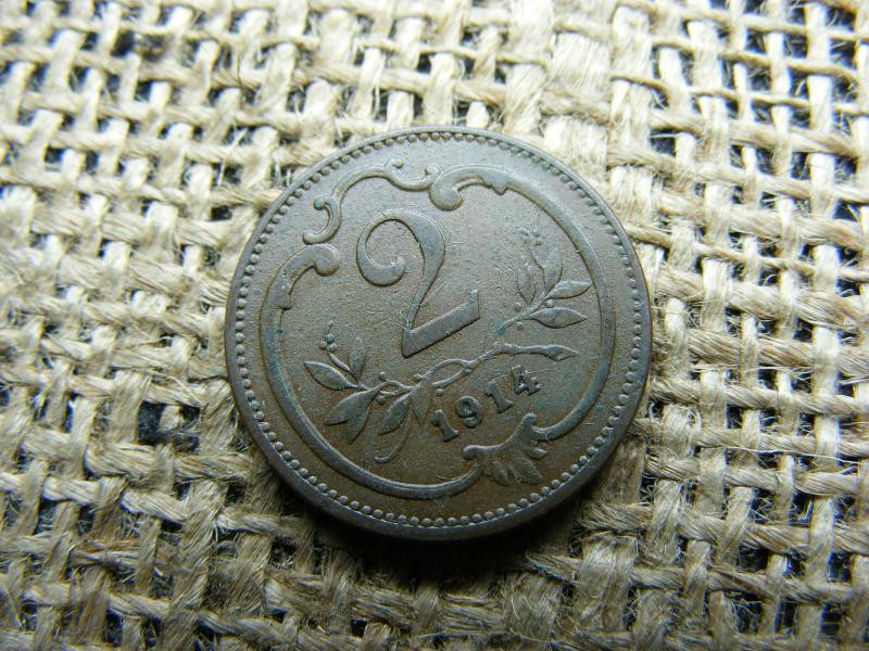 2 Heller, 1914, Korona
