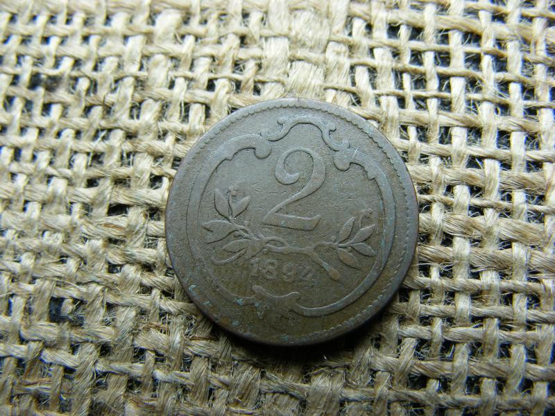 2 Heller, 1894, Korona