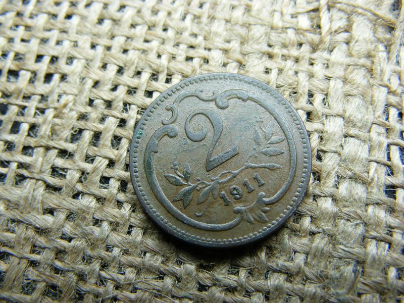 2 Heller, 1911, Korona-pénzrendszer