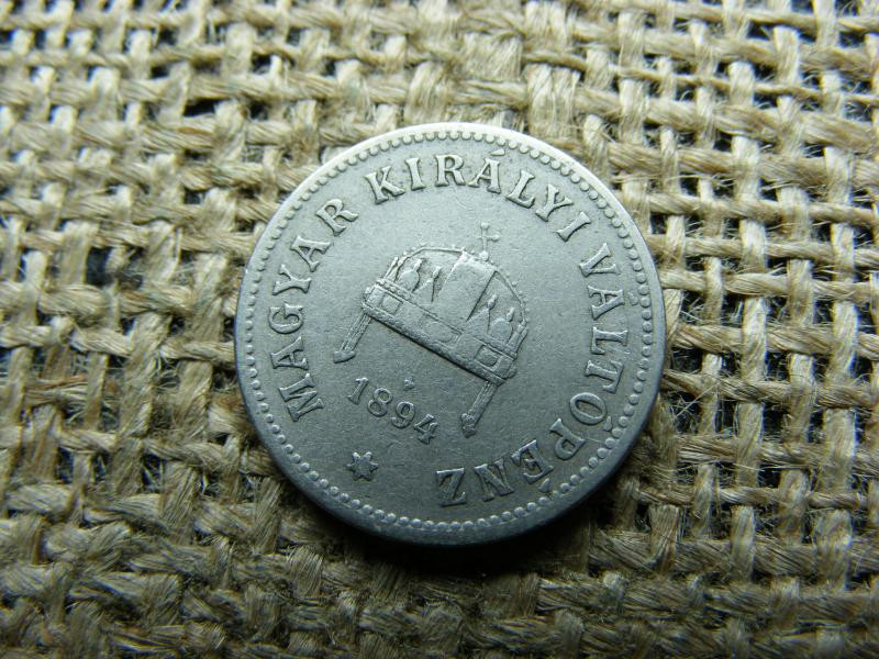 10 fillér, 1894, korona pénzrendszer