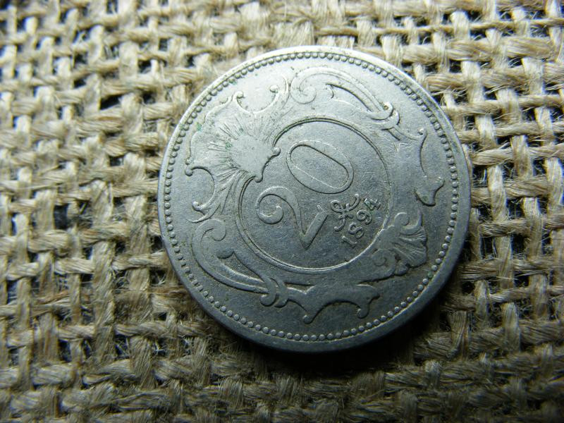 20 Heller, 1894, Korona-pénzrendszer