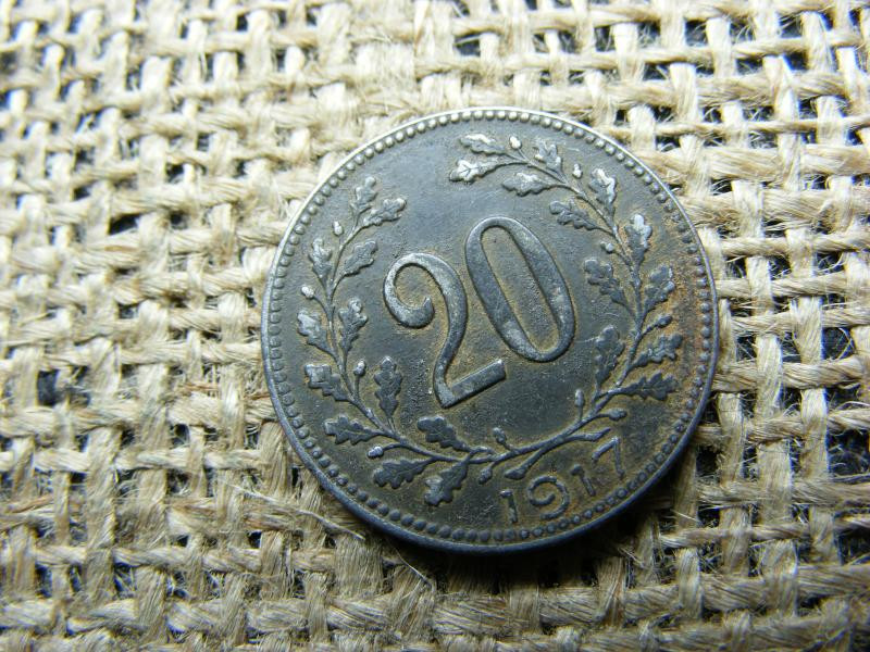 20 Heller 1917, Korona-pénzrendszer