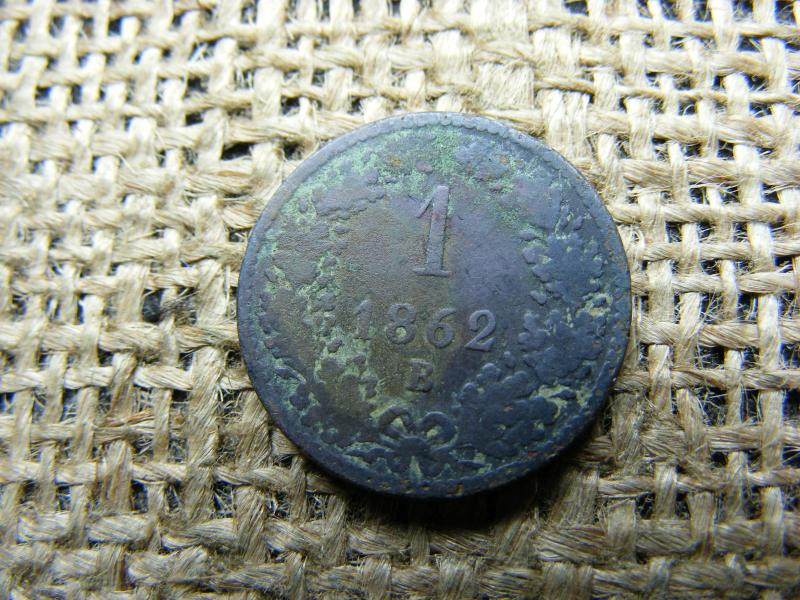 1 krajcár 1862 B, Ferenc József kori érme