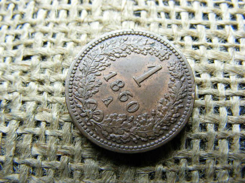 1 Krajcár 1860 A, Ferenc József