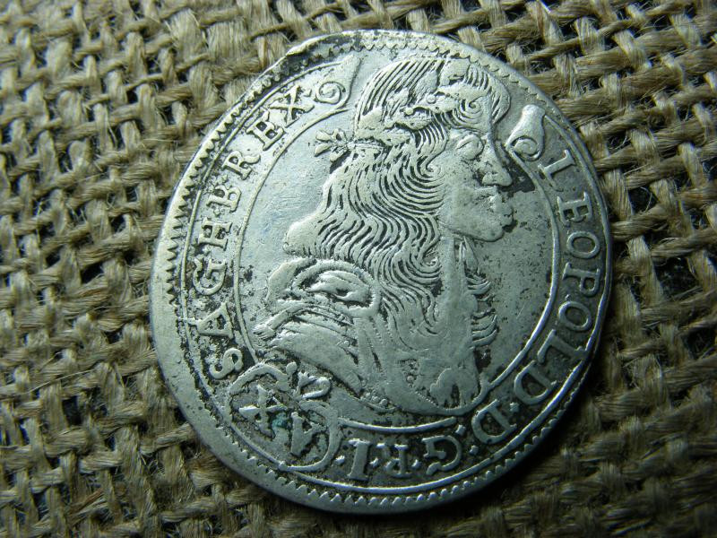 Ezüst XV krajcár, 1686 KB, 15