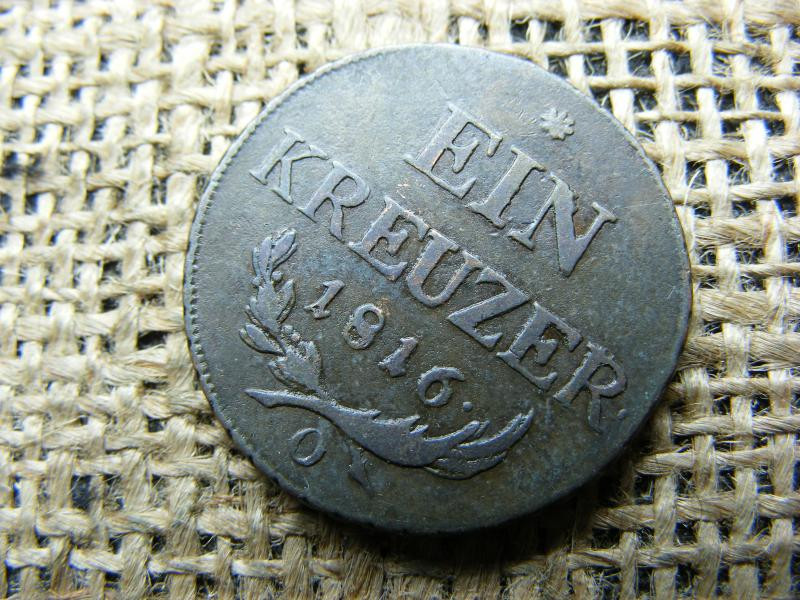 1 Krajcár 1816 O, Habsburg