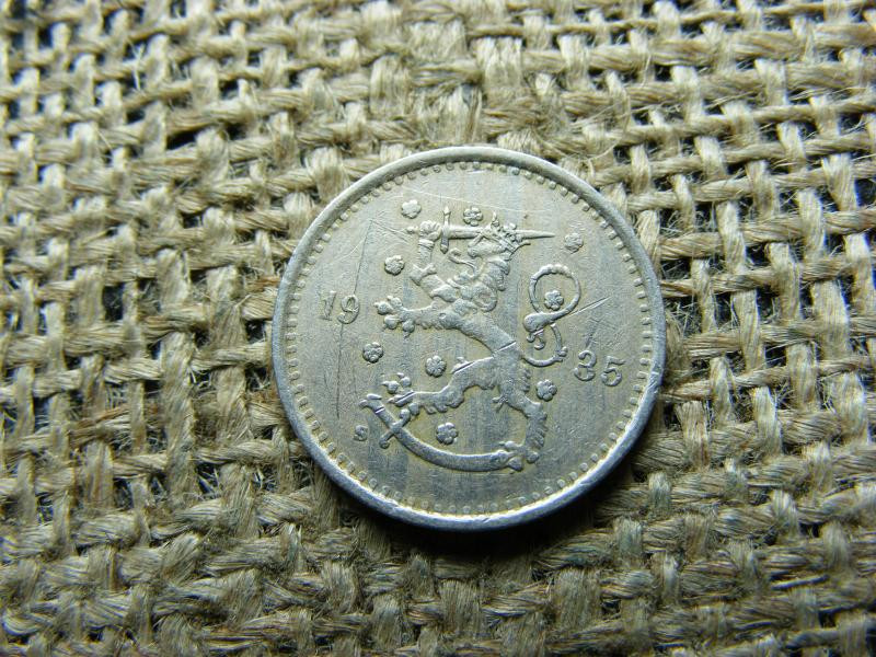 50 pennia, 1935, Finnország