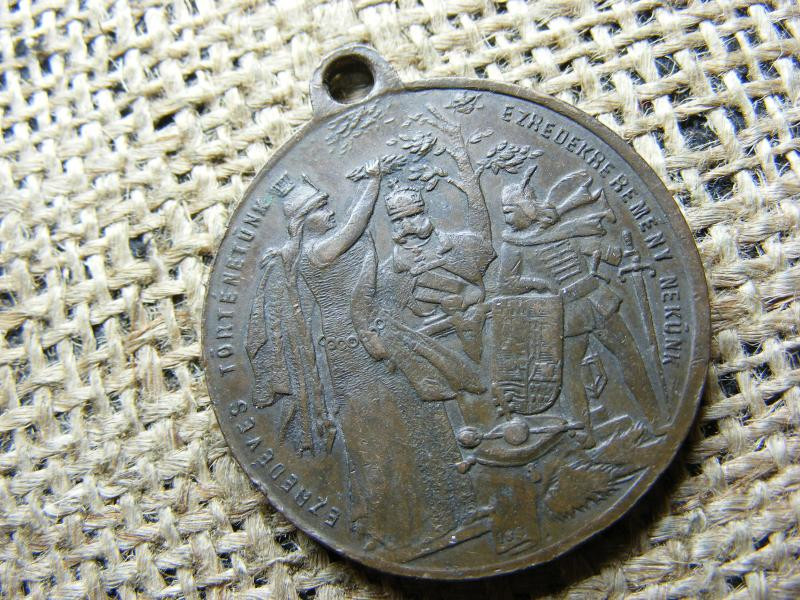 Ferenc József Millenniumi Érme, 1896, Honfoglalás
