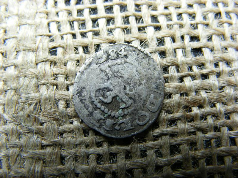 Cseh Weis Pfennig, 1584, Rudolf