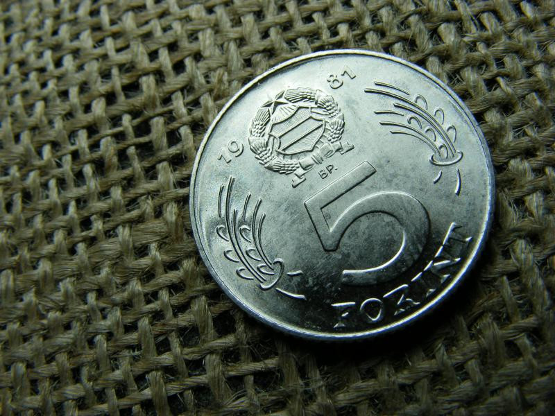 5 forintos érme, 1981