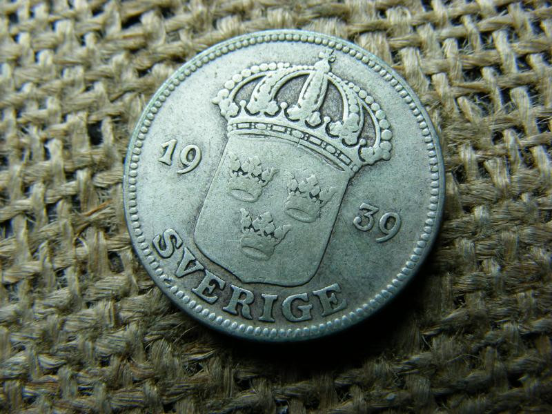 Ezüst 50 öre, 1939, Svédország