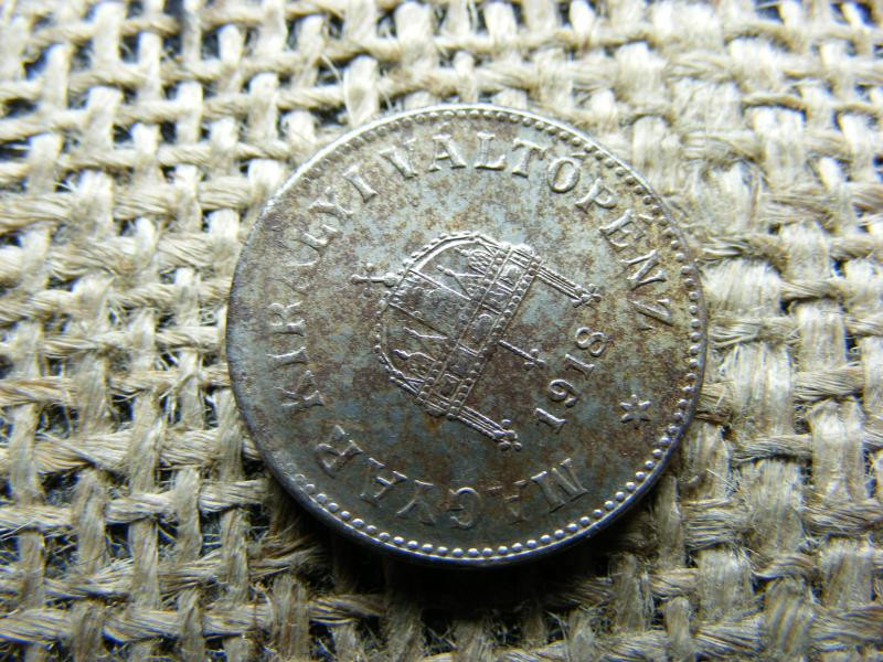 10 fillér 1918, vas